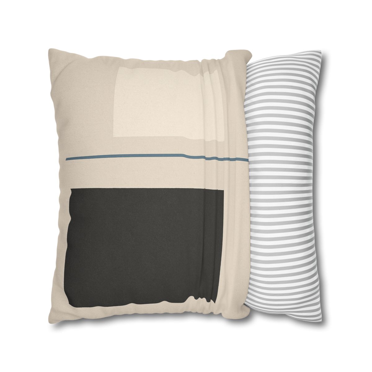 Offset Rectangle Balance soft cotton pillow cases