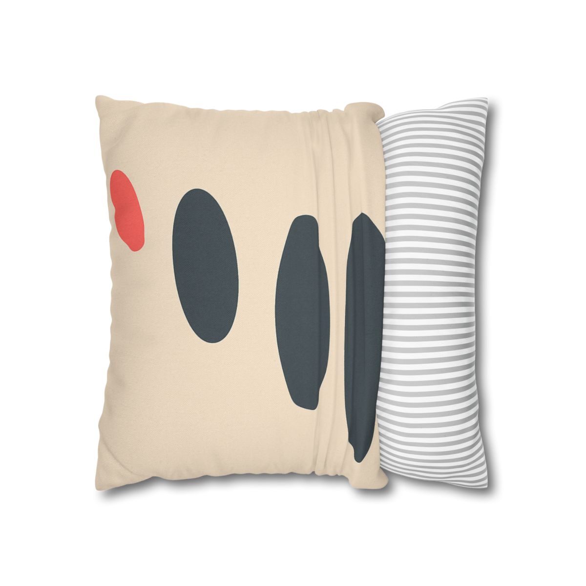 Staggered Ovals With Pause comfortable bedding pillow covers