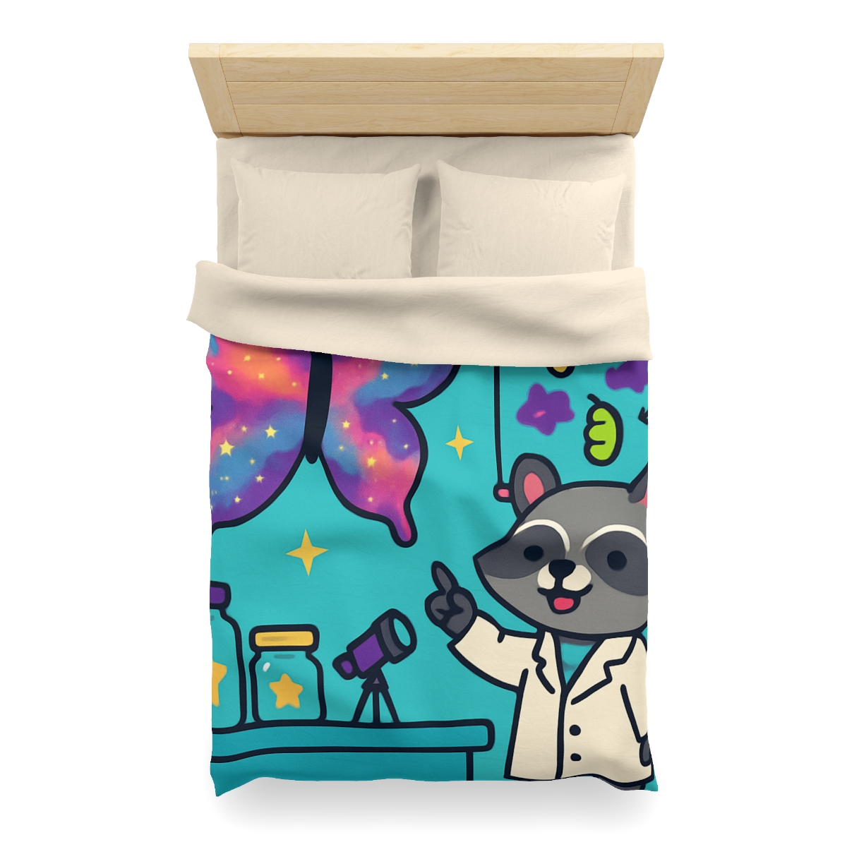 Nebula Garden Butterflies Lab stylish duvet covers