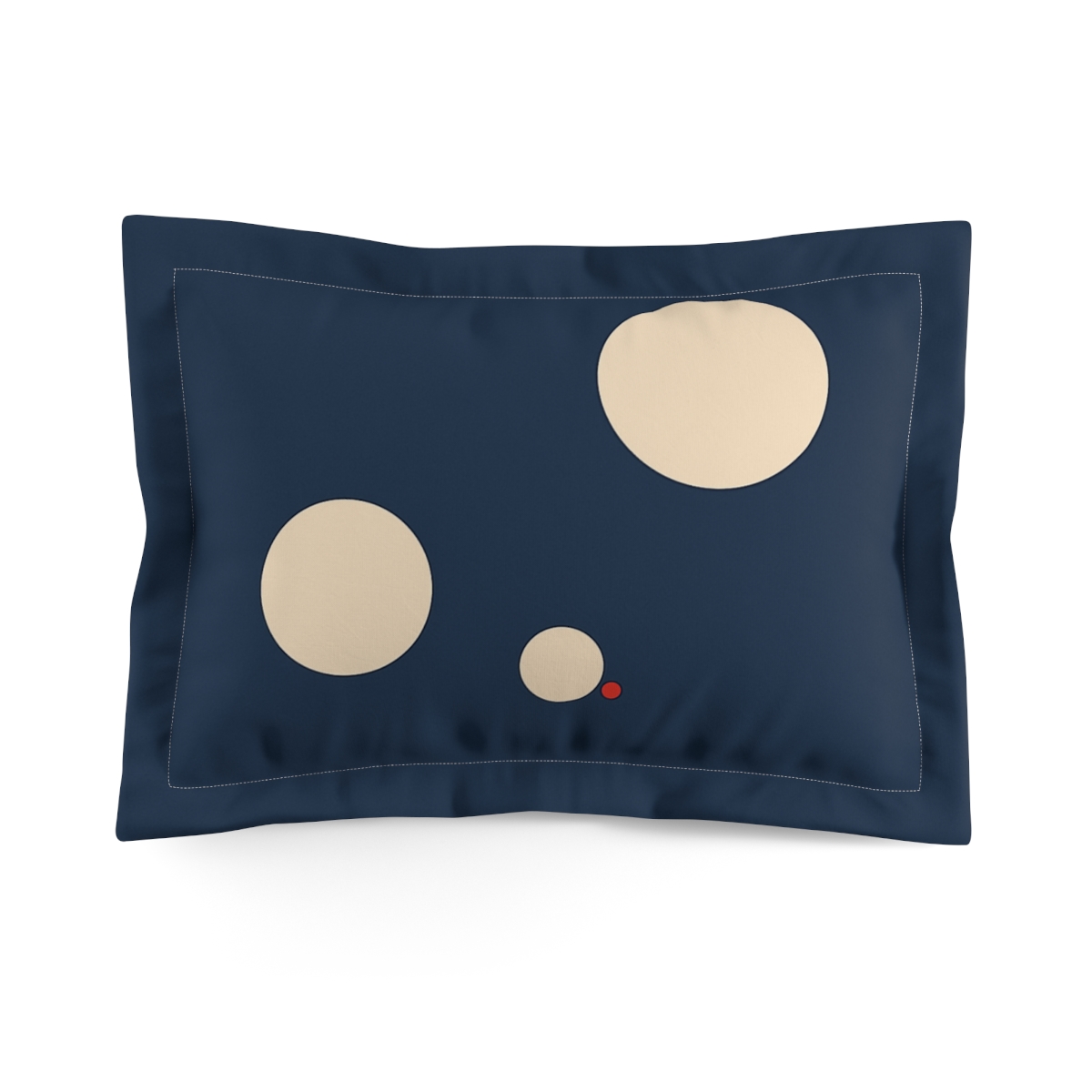 Quiet Orbit Of Three Circles custom pillows