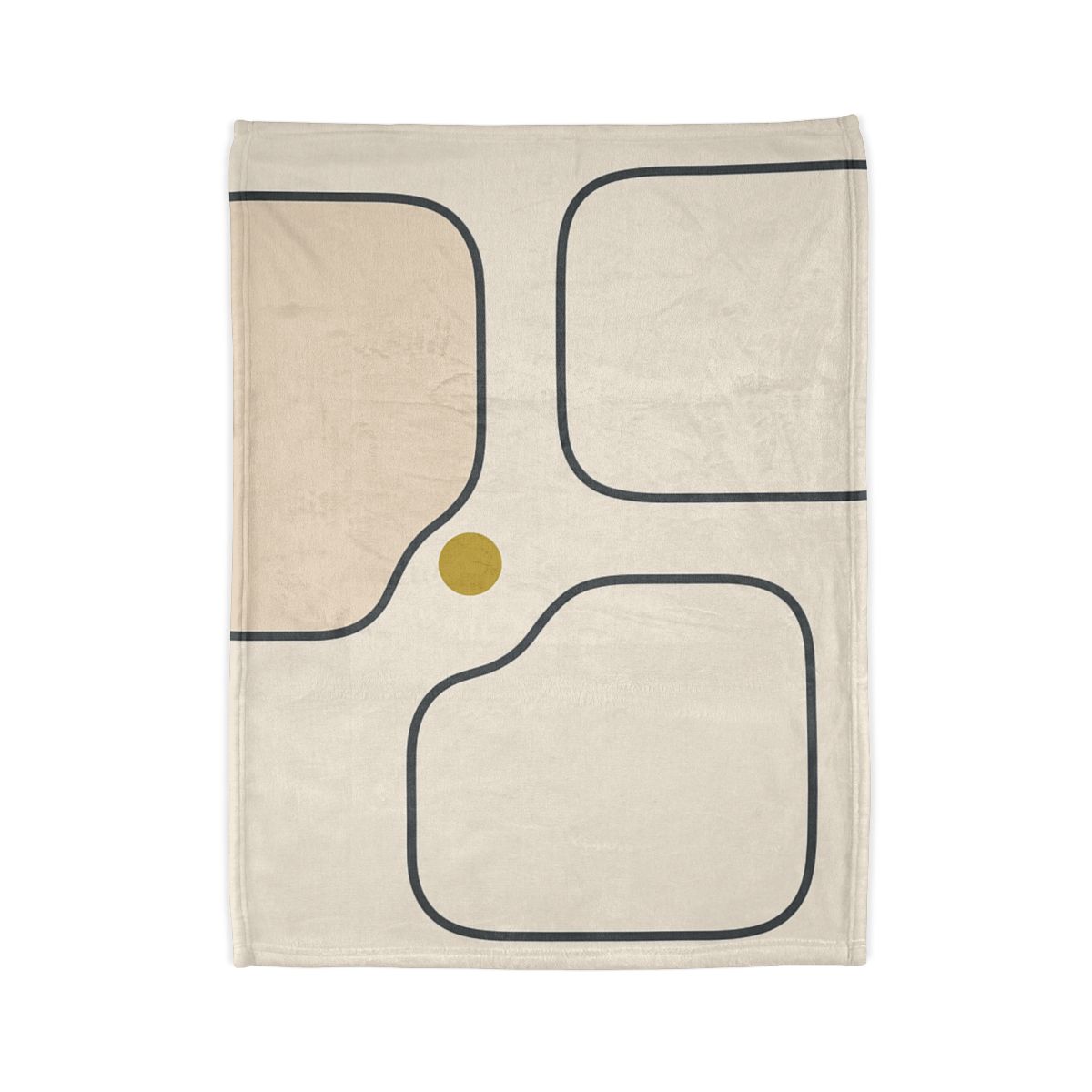 Quiet Triad With Open Center stylish throw blankets