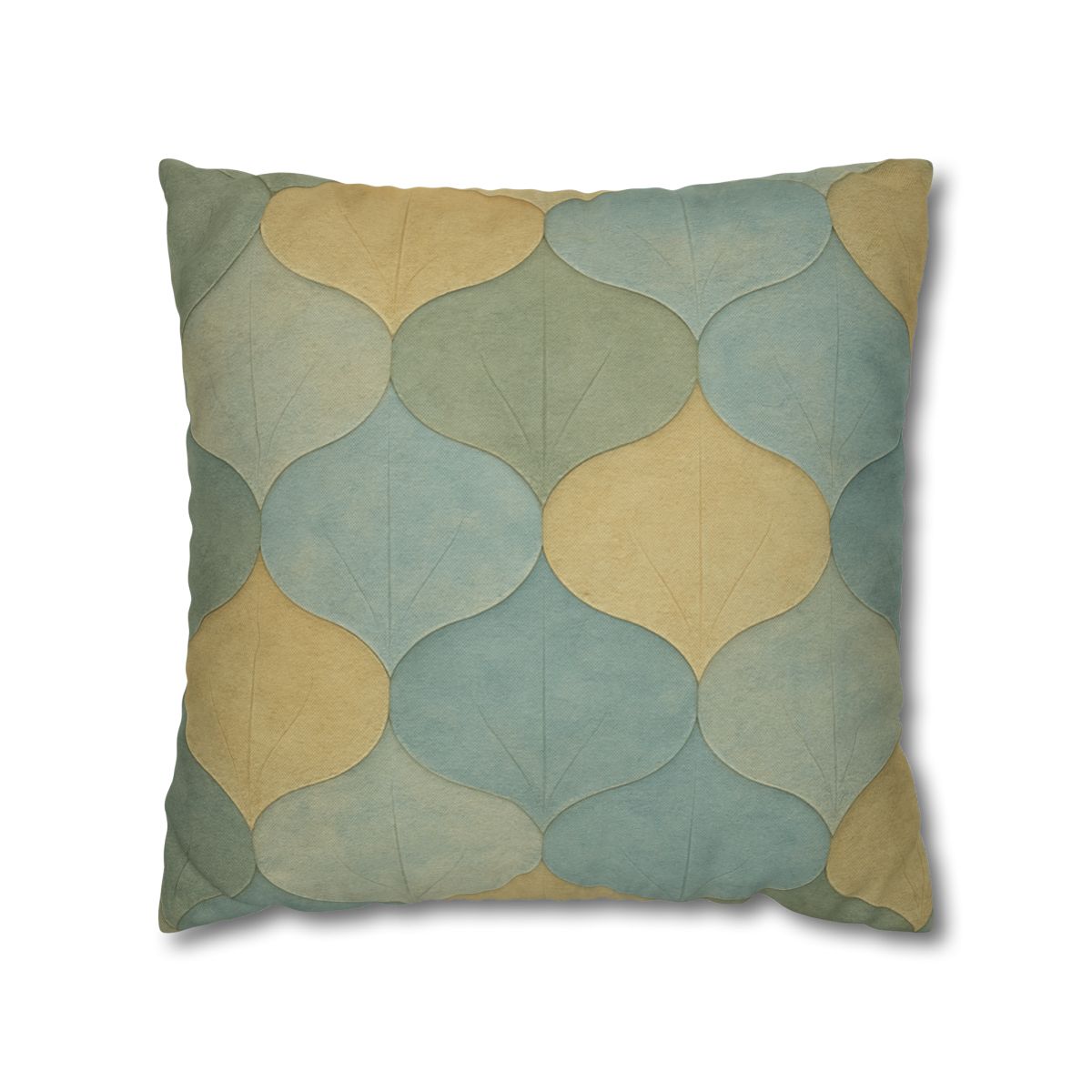 Petal Overlay Fresco personalized pillow covers