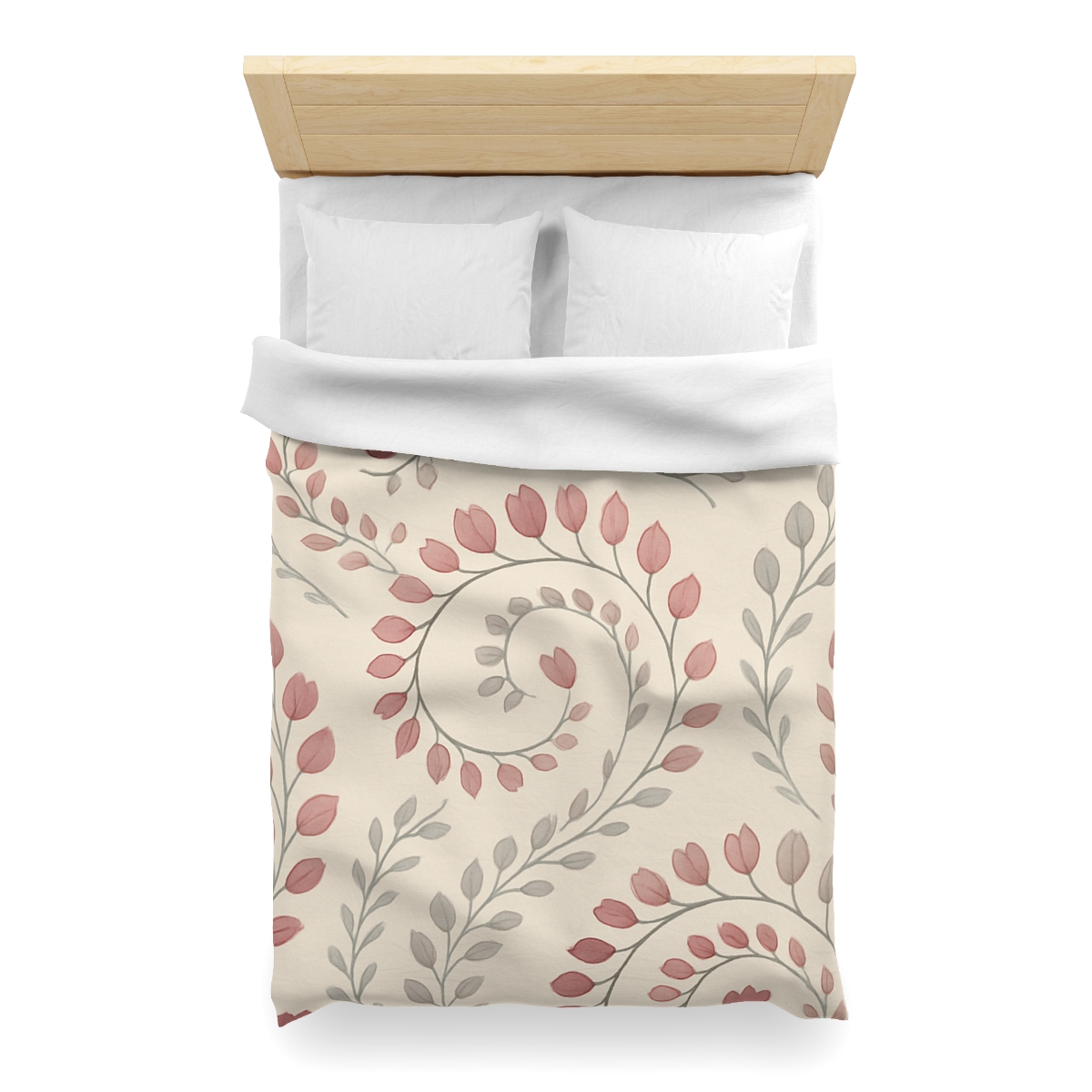 Bud Spiral Cascade custom duvets