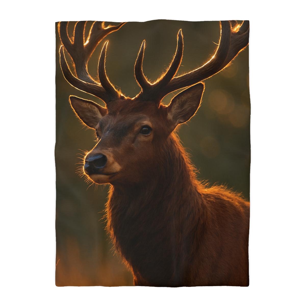 Copper Glint Red Deer stylish duvet covers