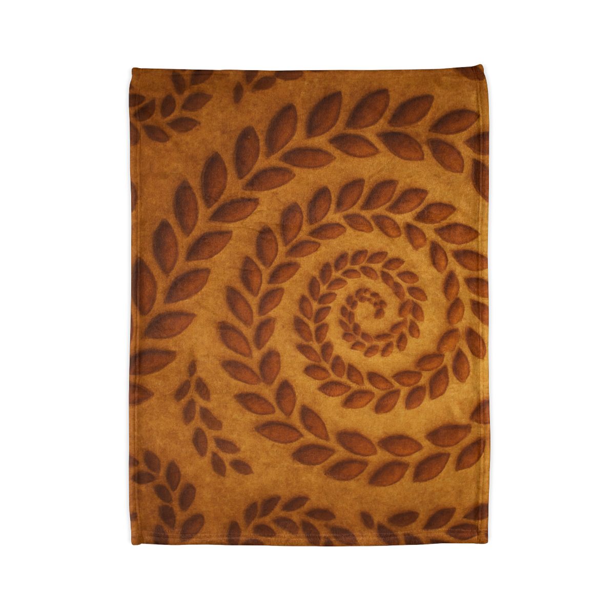 Spiral Seed Pod Chorus decorative home blankets
