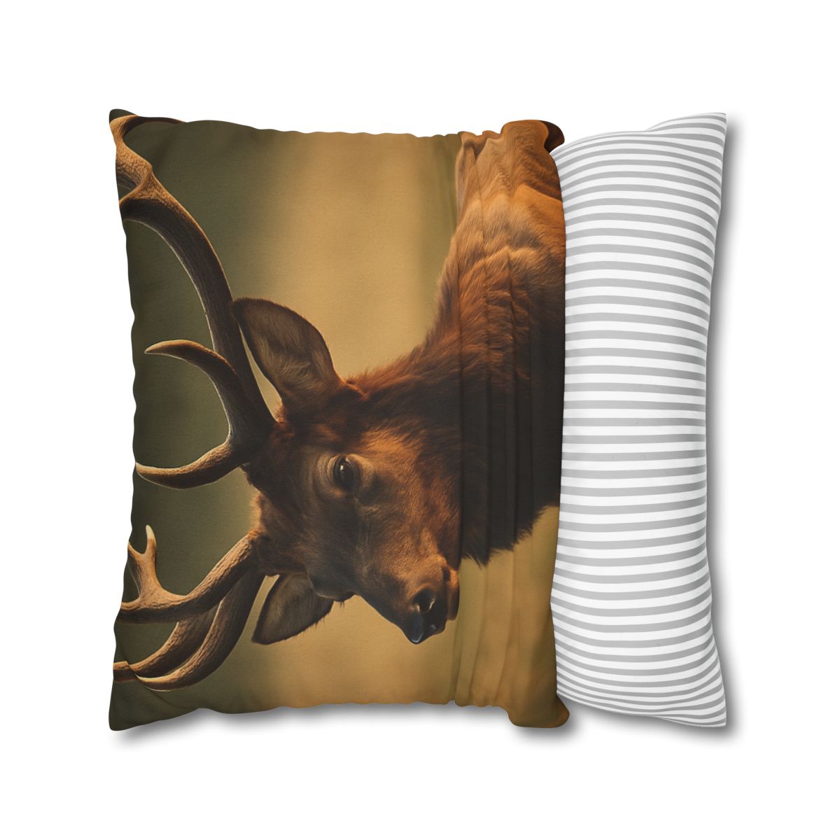Antler Crown Mountain Elk soft cotton pillow cases