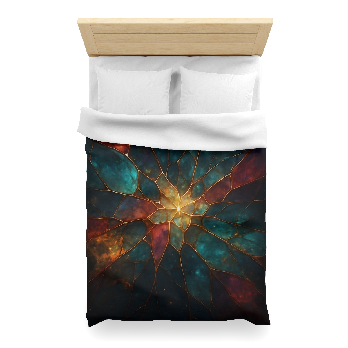 Prismatic Nebula Glasswork soft comforter duvets