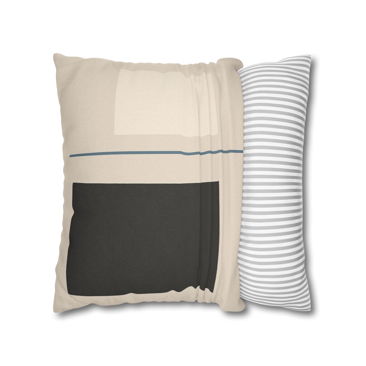 Offset Rectangle Balance soft cotton pillow cases