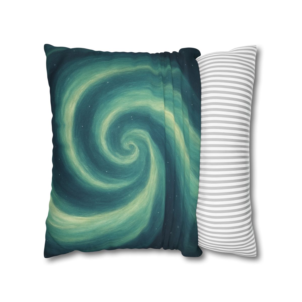 Aurora Spiral Veil trendy patterned pillow cases