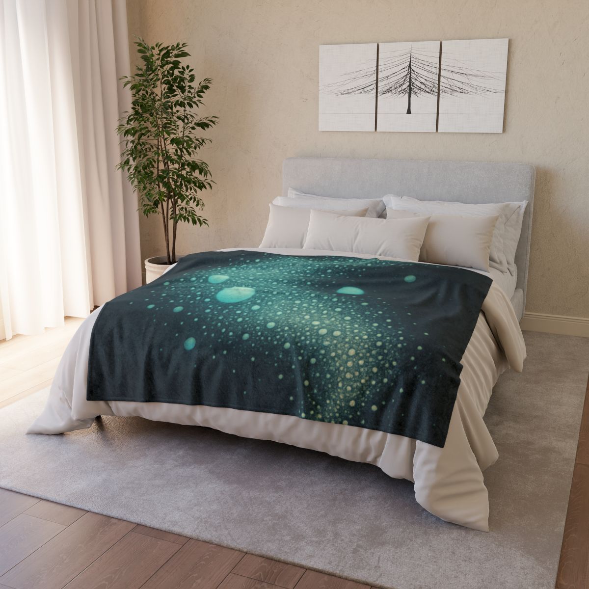 Seed Cluster Nebula Bloom warm winter blankets