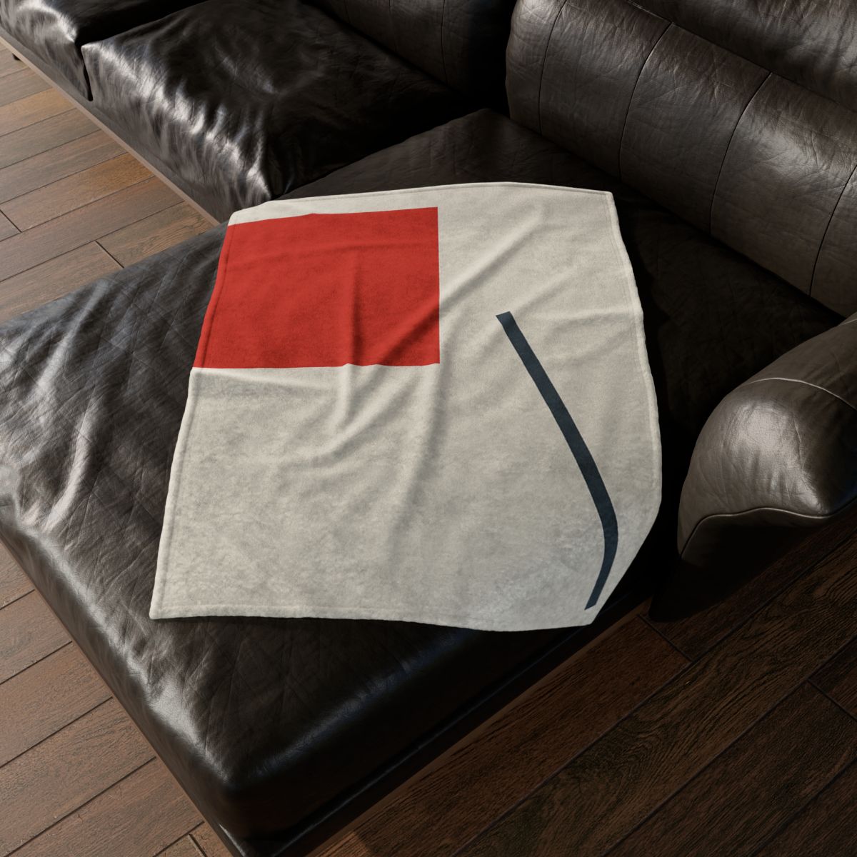 Diagonal Square And Bar Balance unique gift blanketscustom blankets