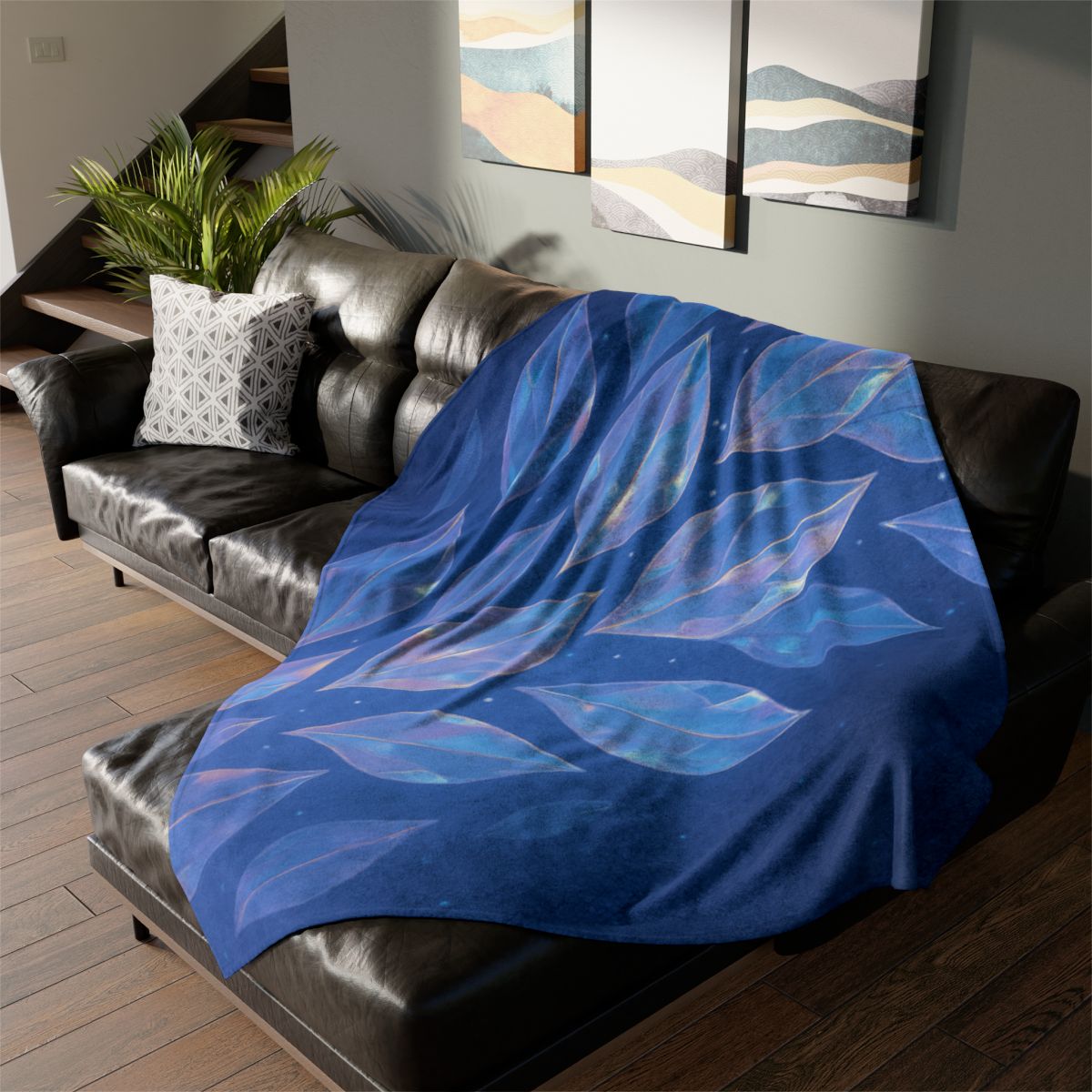 Petal Prism Cascade warm winter blankets
