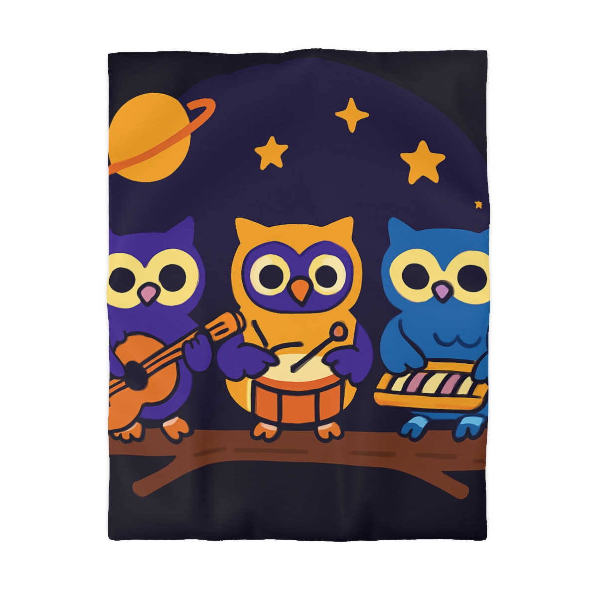 Star Song Owl Band warm winter duvets
