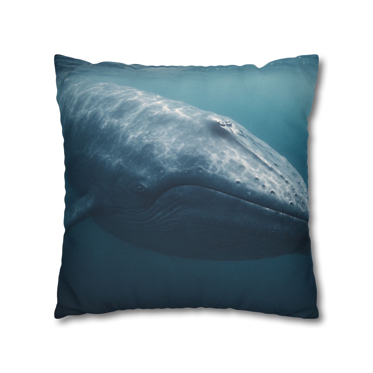 Ocean Song Blue Whale comfortable bedding pillow covers