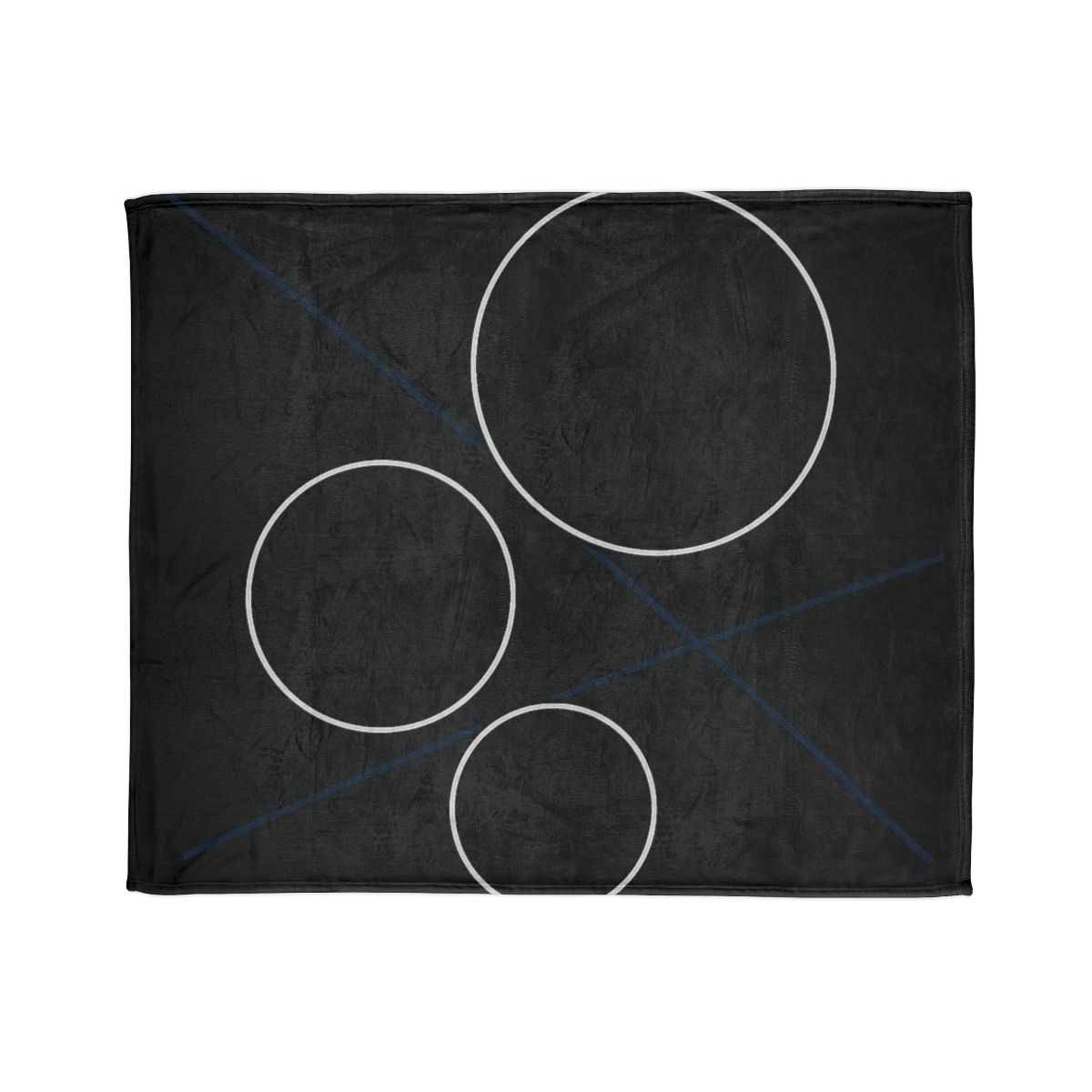 Orbital Line Array personalized cozy blankets