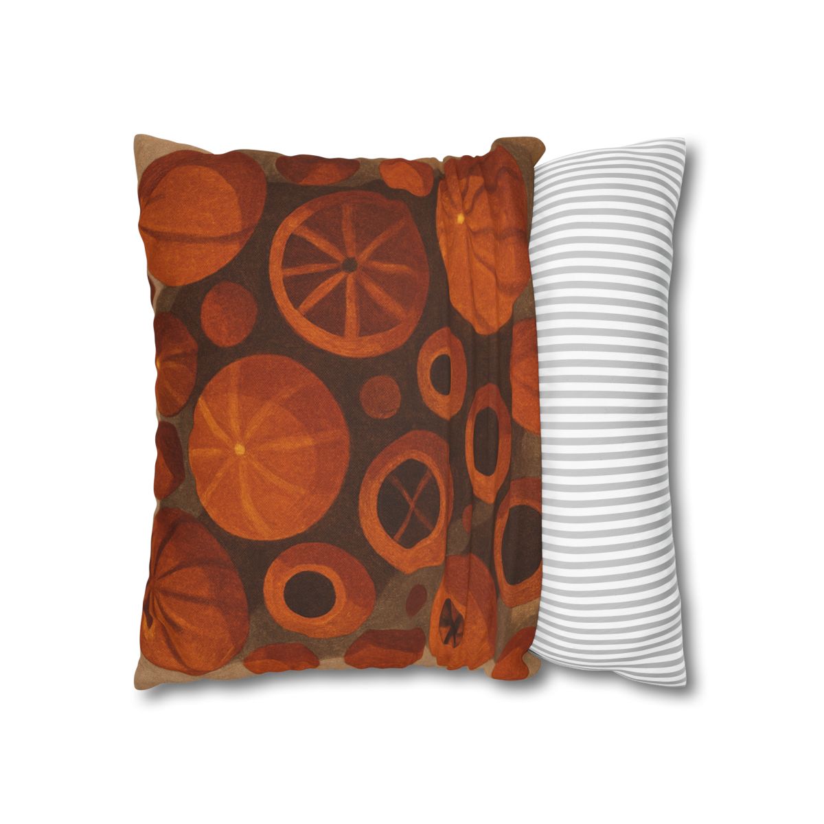 Seed Pod Cluster Mosaic personalized pillow covers