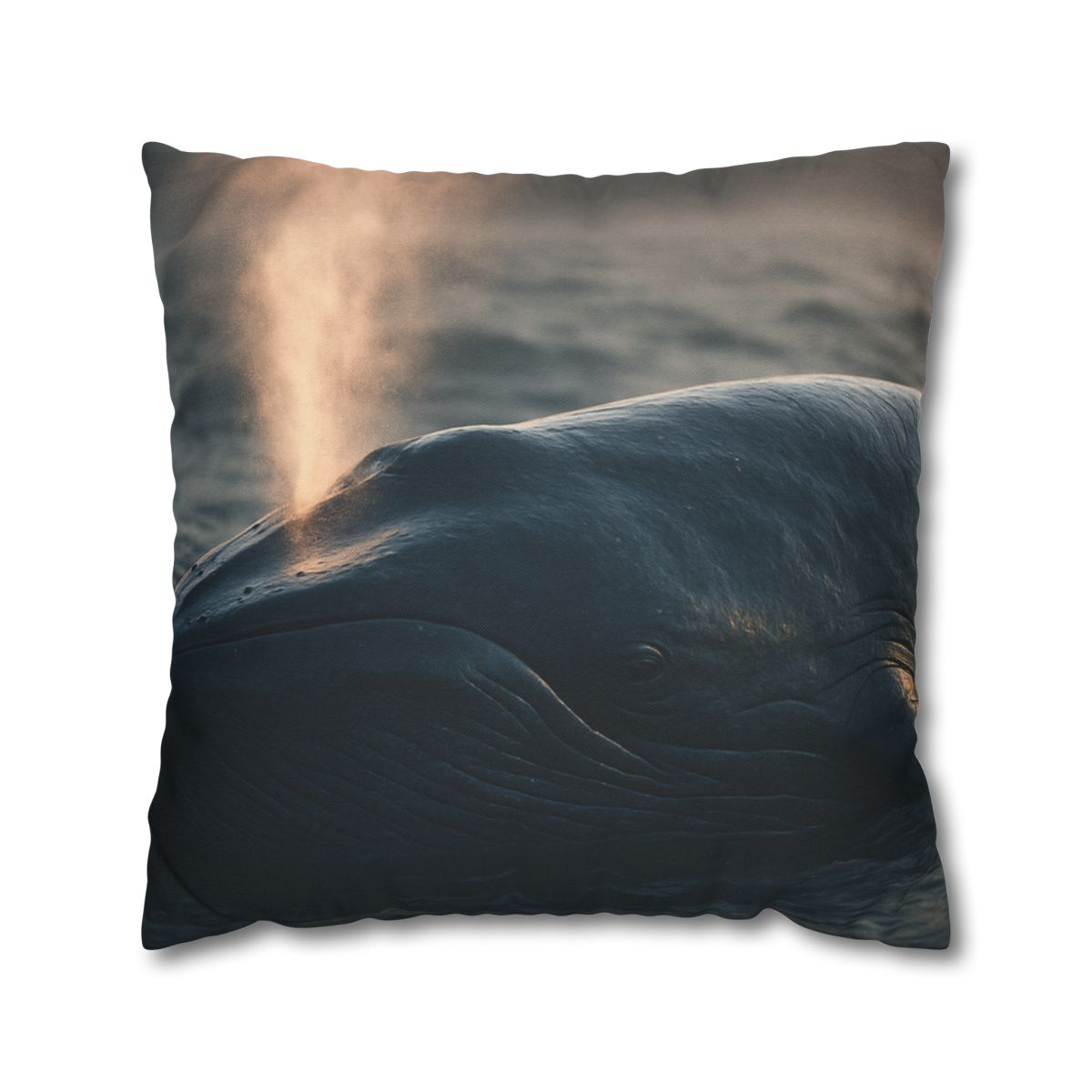 Ocean Song Blue Whale unique gift pillow cases