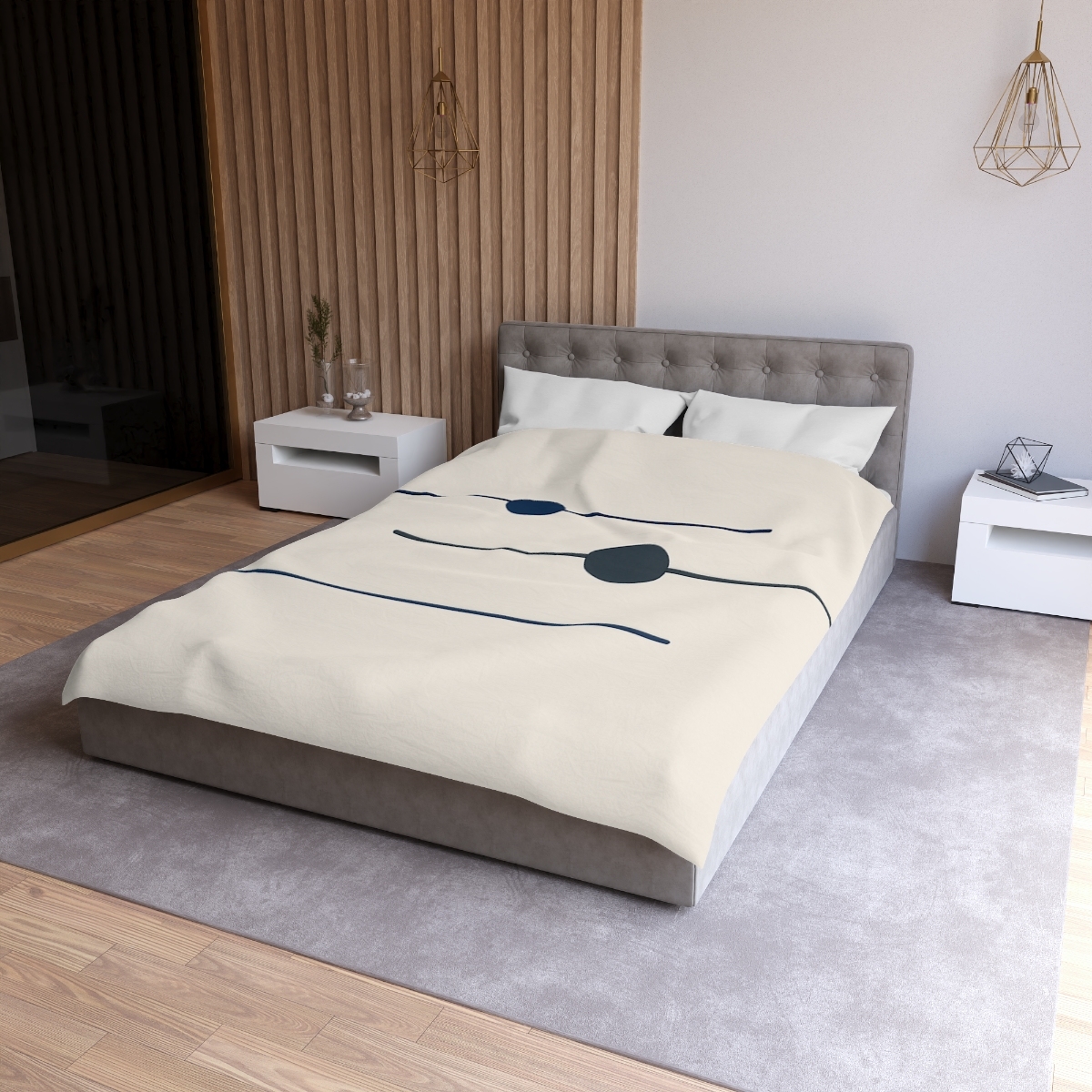 Orbital Line Array stylish duvet covers