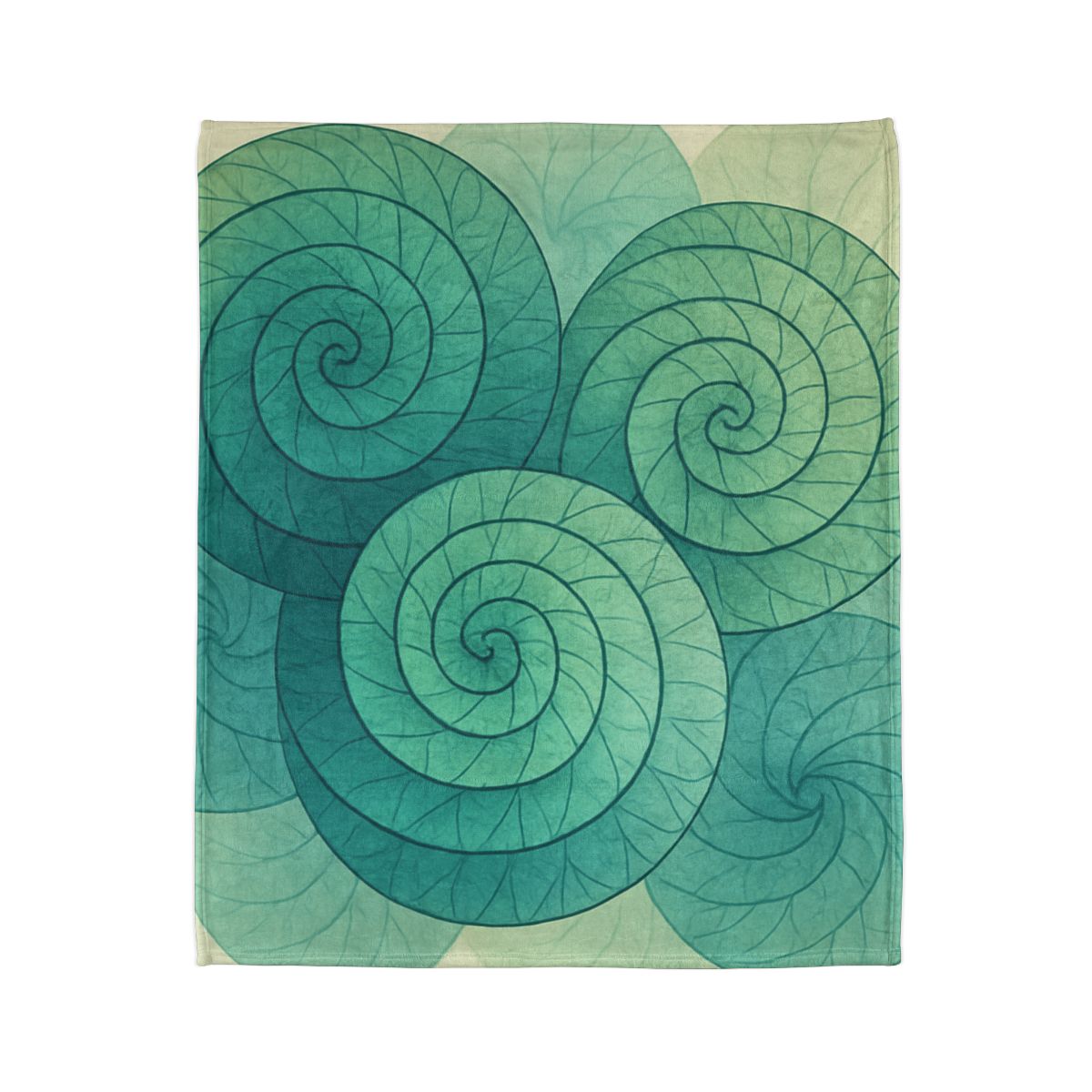 Vein Spiral Canopy trendy patterned blankets
