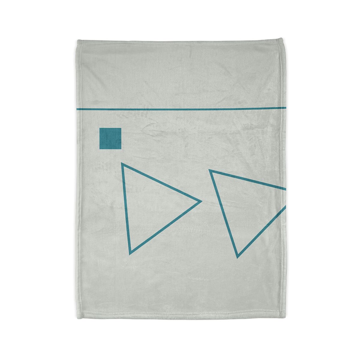 Staggered Triangles With Silent Axis personalized cozy blankets