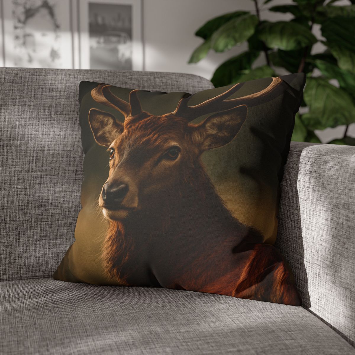 Amber Glance Red Deer unique gift pillow cases