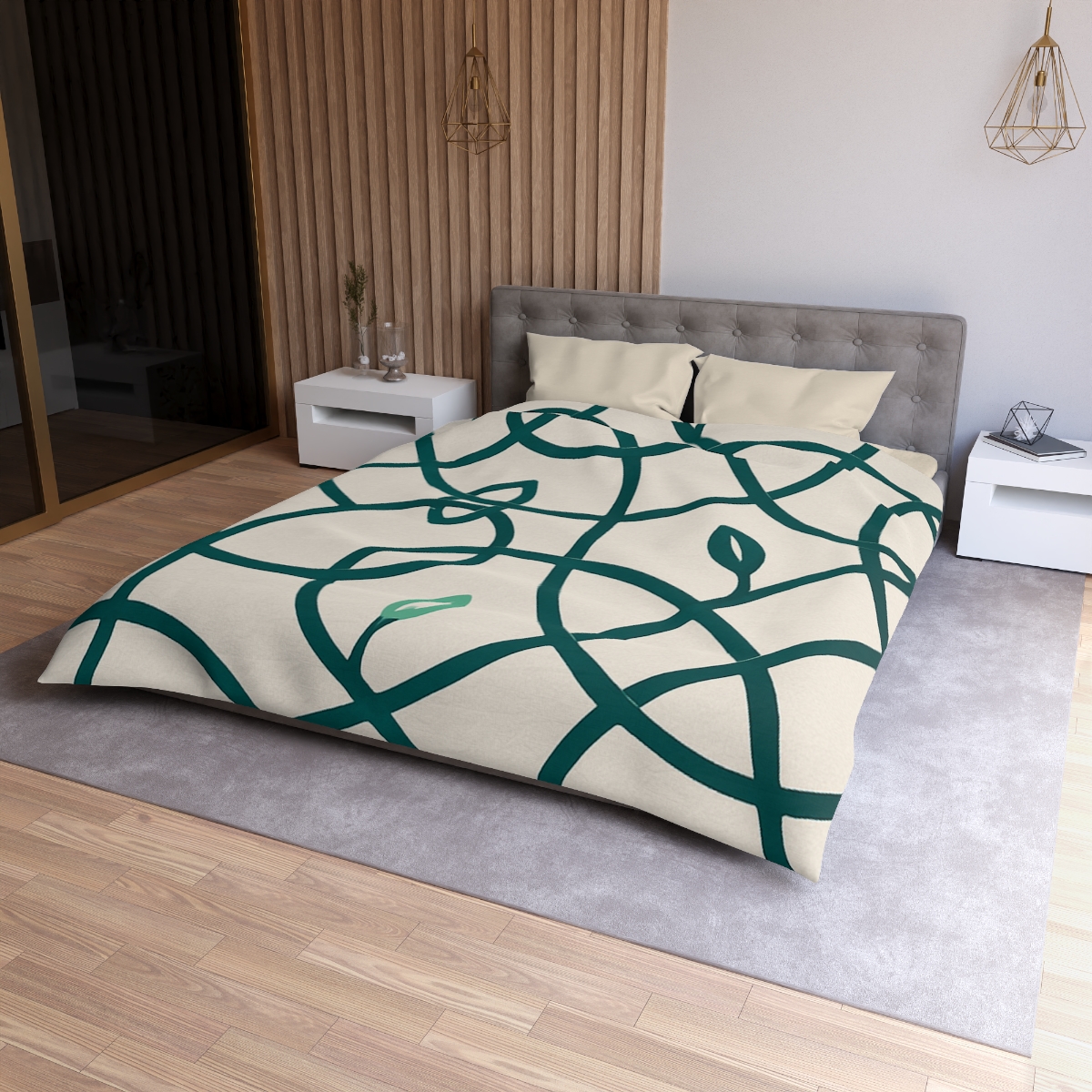 Vine Circuit Interlace warm winter duvets