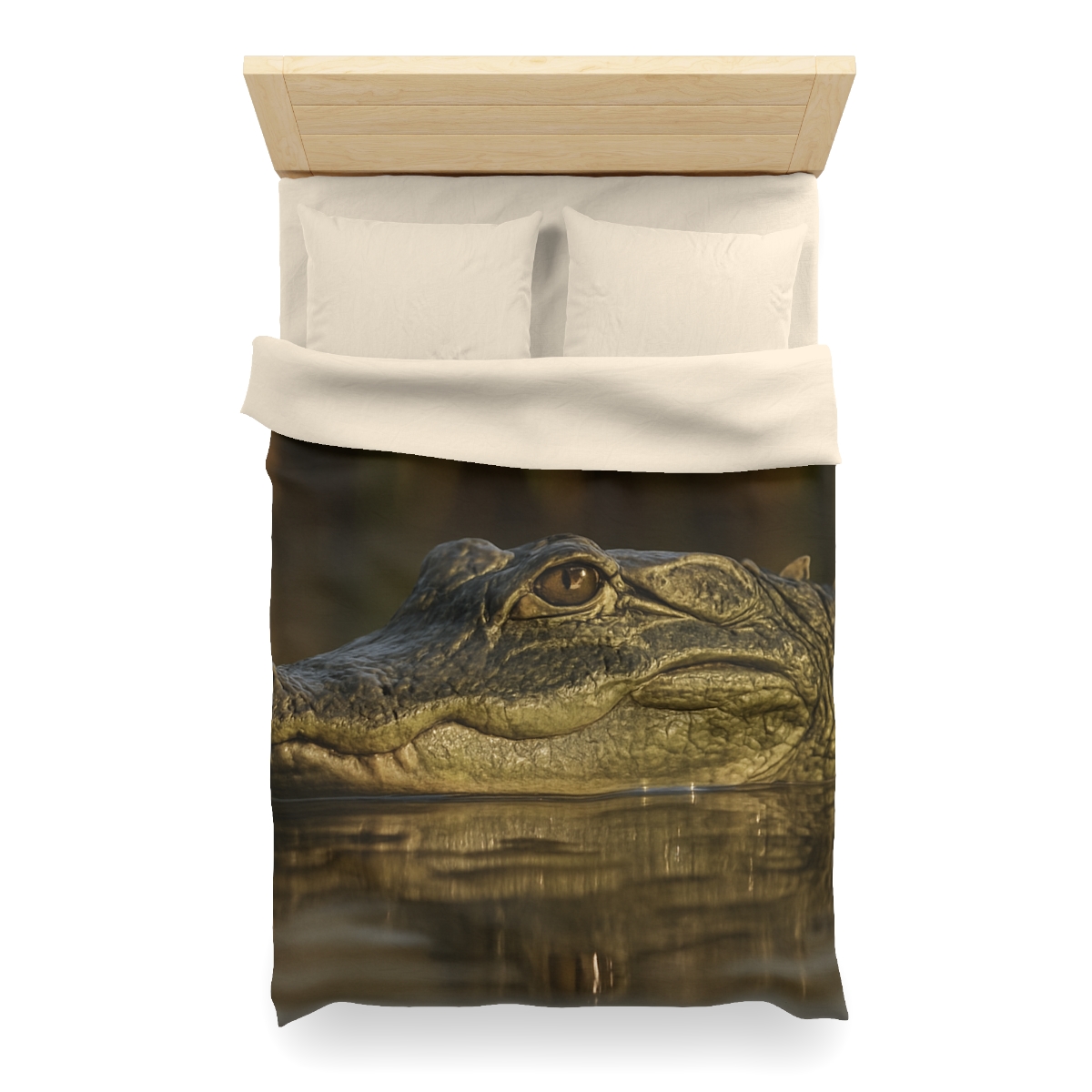 Nebula Stillness American Alligator duvets for gifts