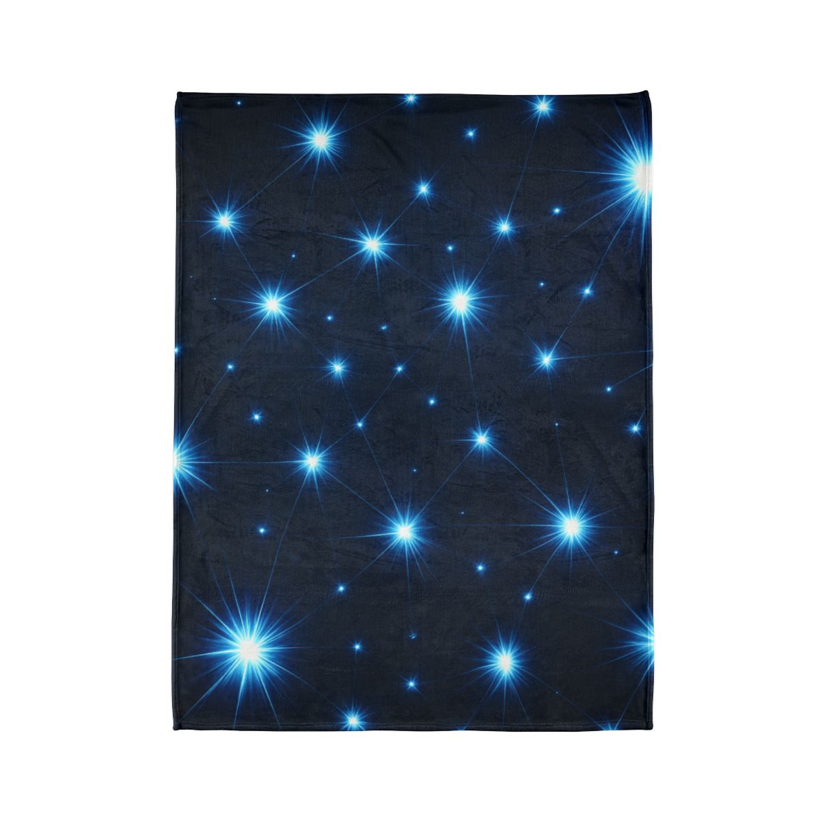 Photon Burst Constellation stylish throw blankets