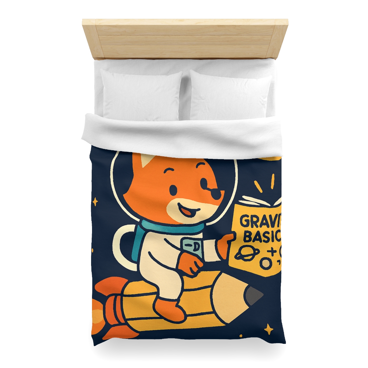 Comet Library Delivery Fox custom duvets