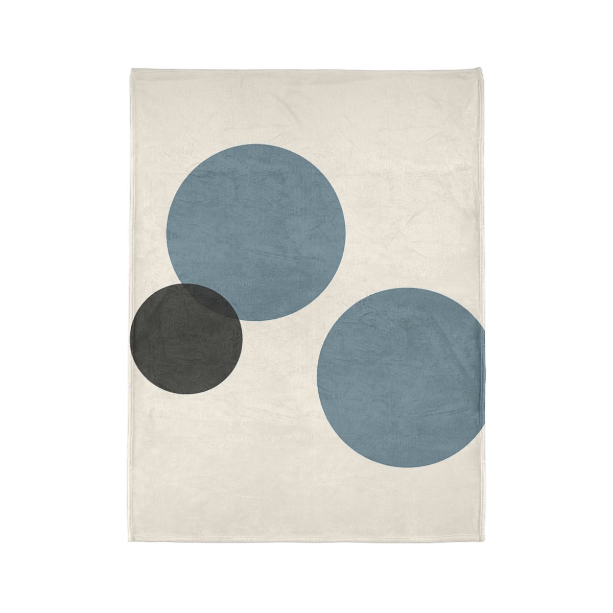 Quiet Orbit Of Three Circles soft fleece blankets