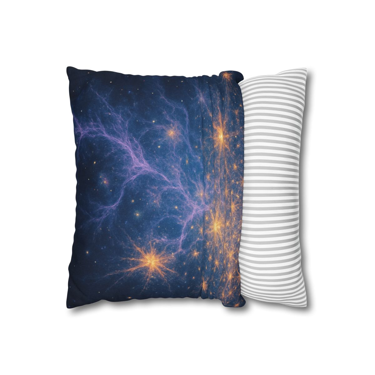 Starburst Lace Field designer print pillow cases