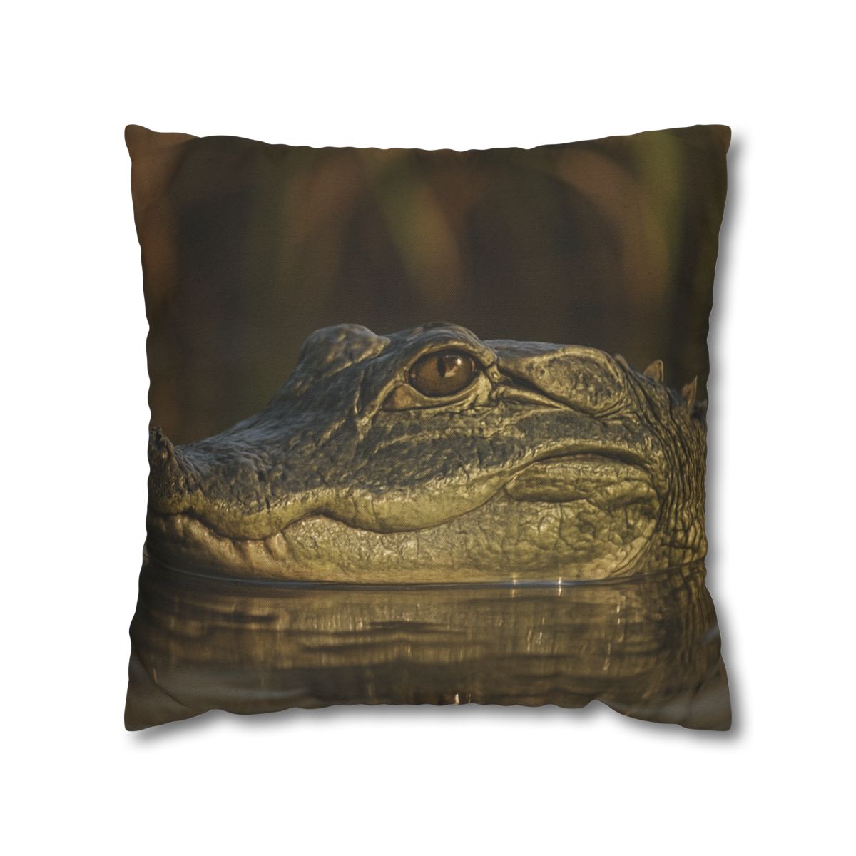 Nebula Stillness American Alligator comfortable bedding pillow covers