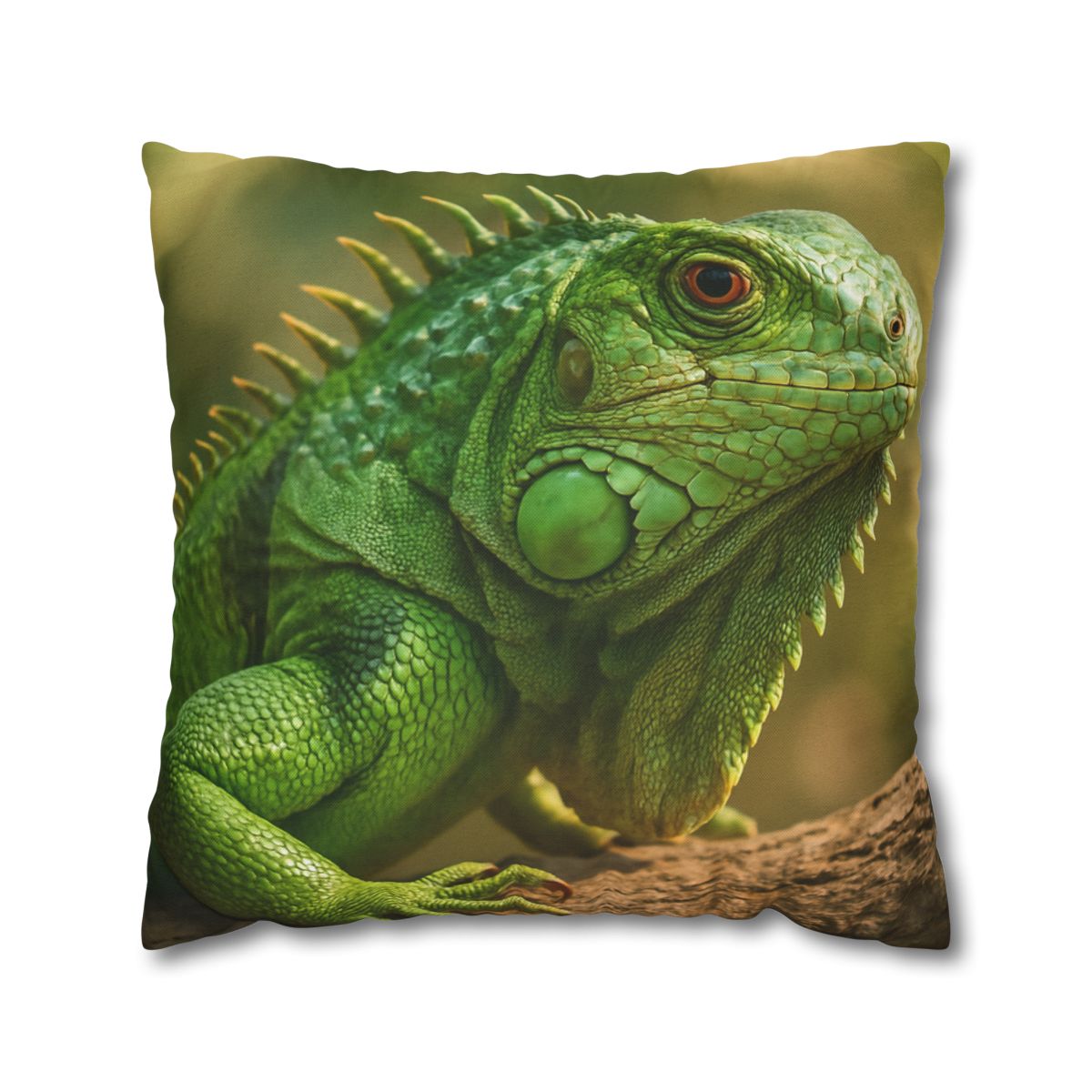 Green Iguana Sun Poise stylish decorative pillowcases