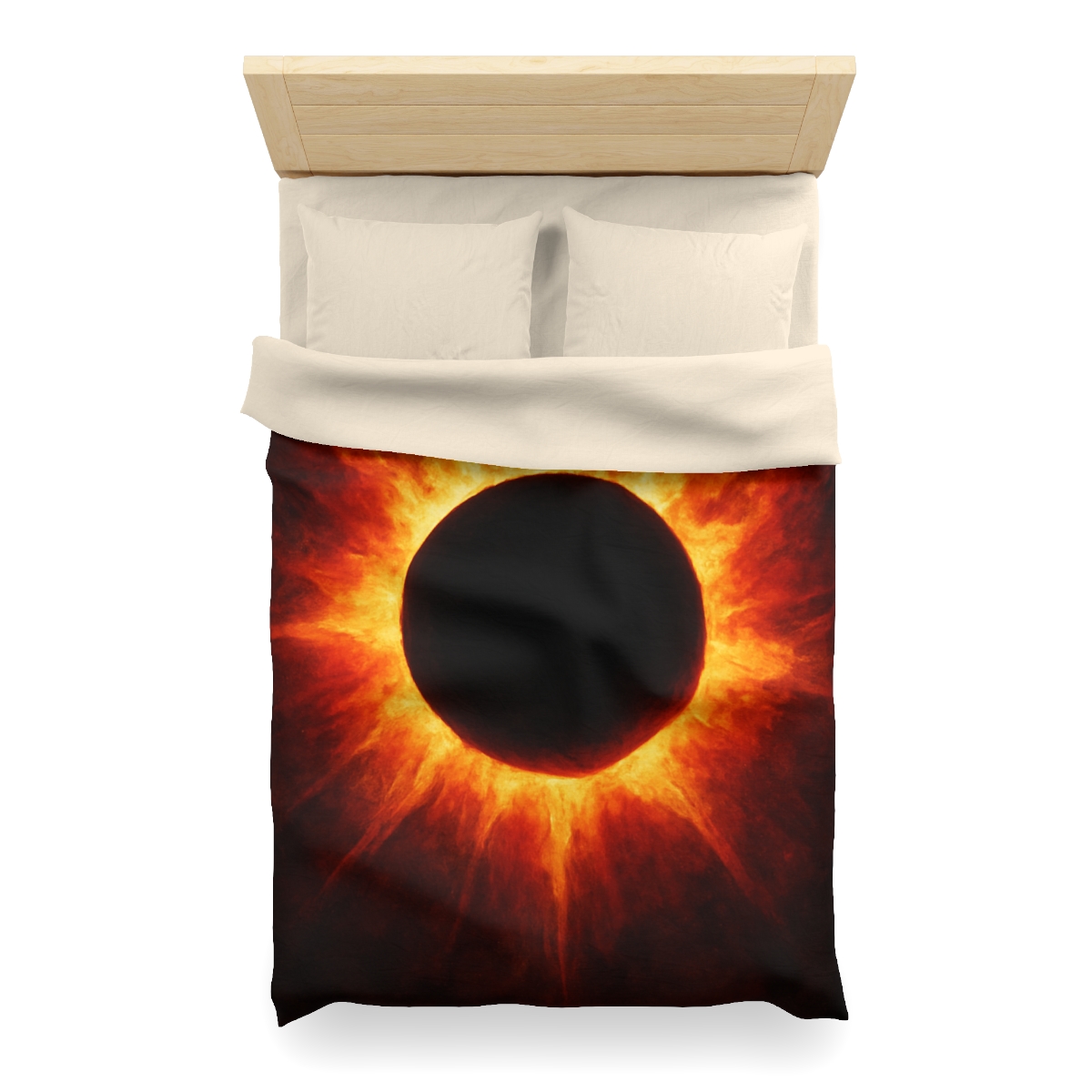 Eclipsed Ember Bloom soft comforter duvets