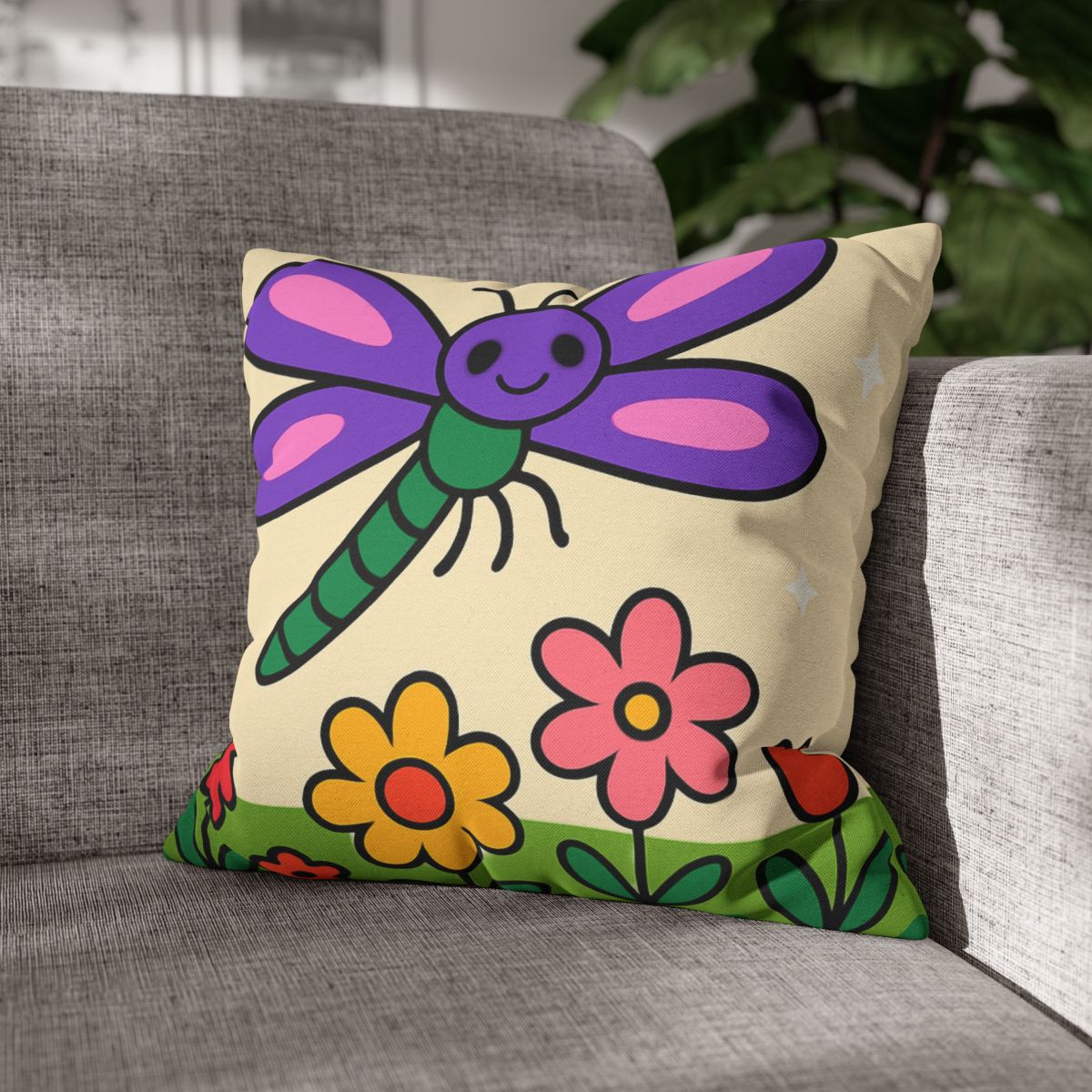Nebula Dragonfly Garden stylish decorative pillowcases
