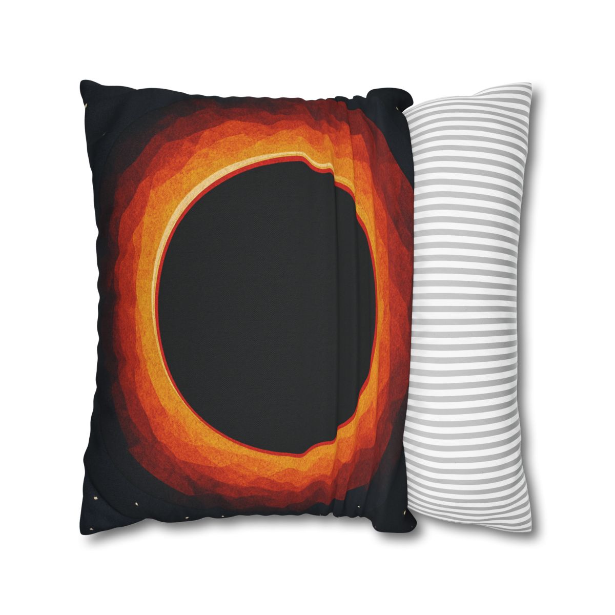 Event Horizon Paper Cut Silhouette trendy patterned pillow cases