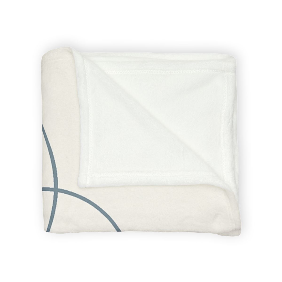 Quiet Orbit Of Three Rings stylish throw blankets