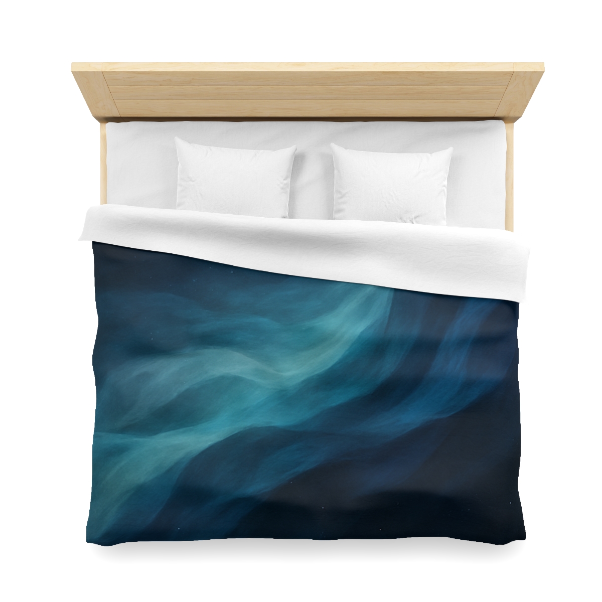 Nebula Silk Current personalized bedding duvets