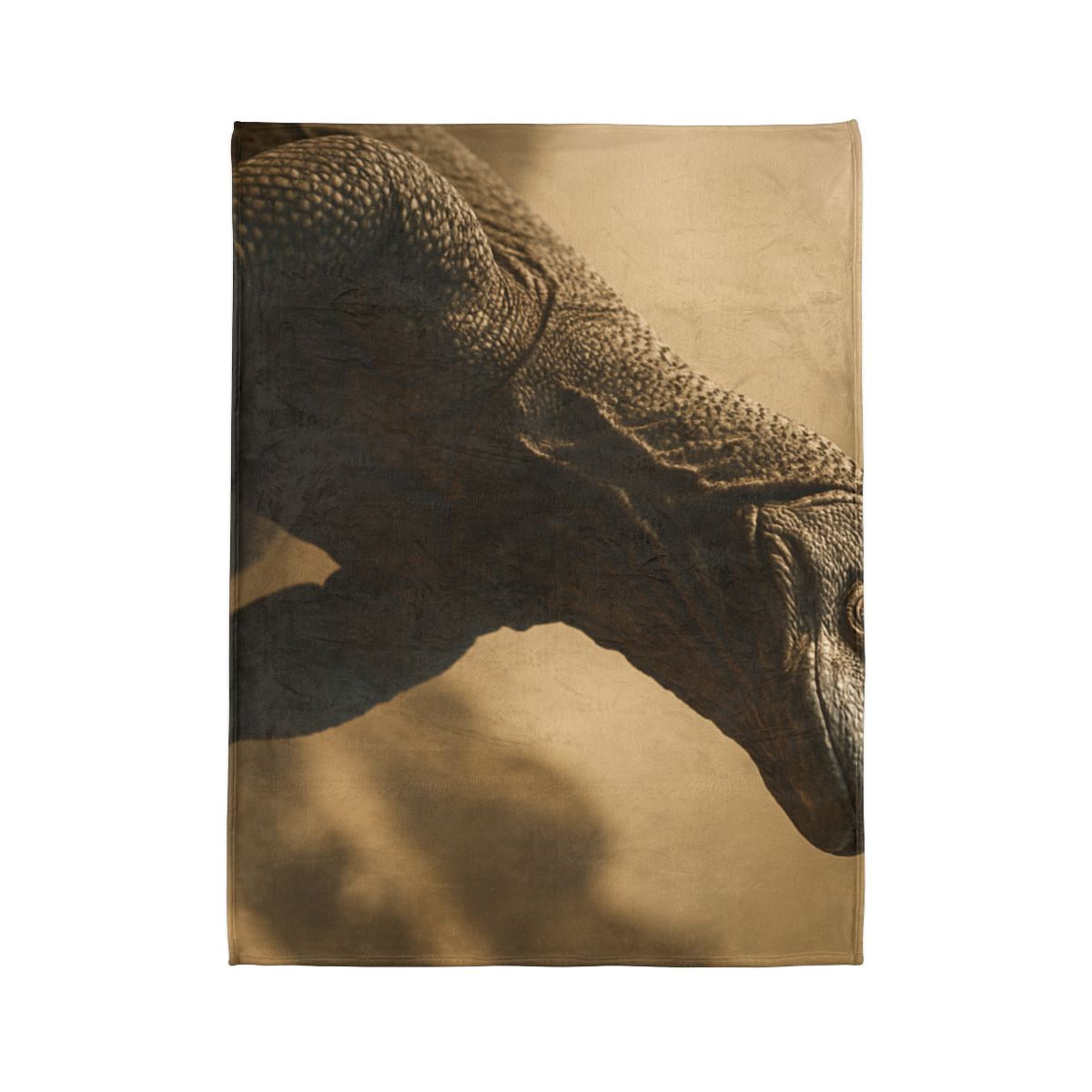 Ancient Sentinel Komodo Dragon designer printed blankets