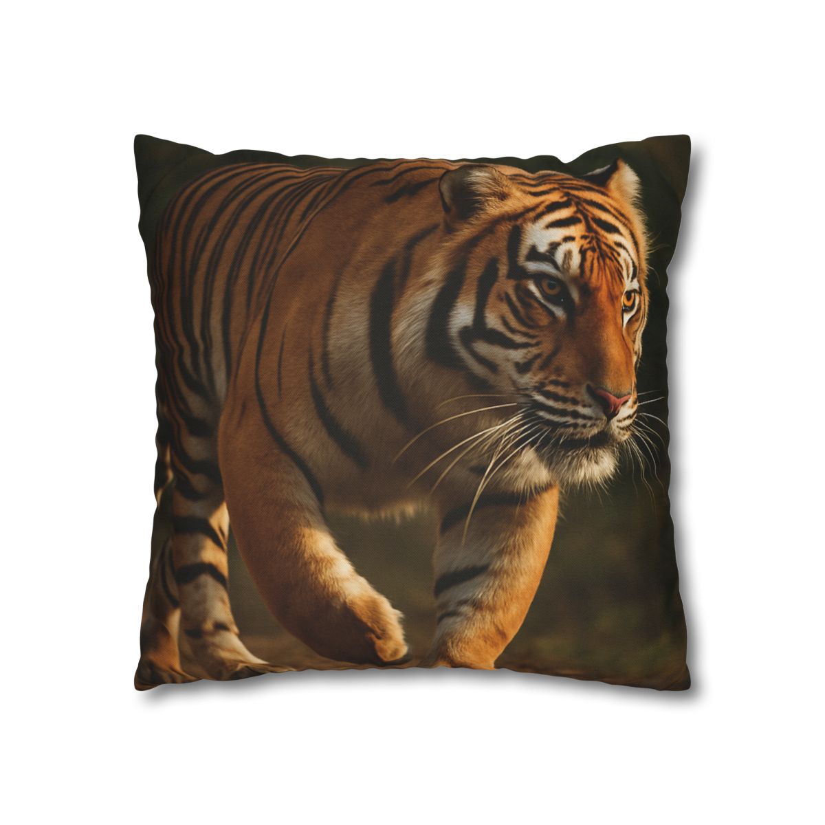Forest Stalker Bengal Tiger soft cotton pillow cases