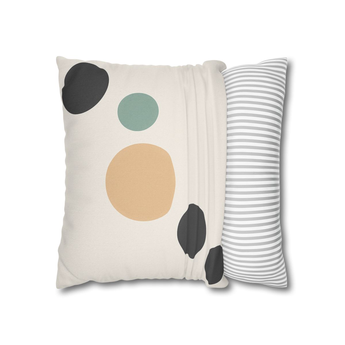 Diagonal Cluster Of Five Circles stylish decorative pillowcases