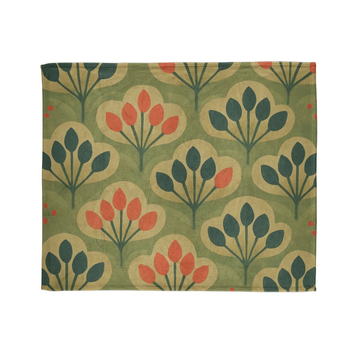 Bud Cluster Tapestry trendy patterned blankets