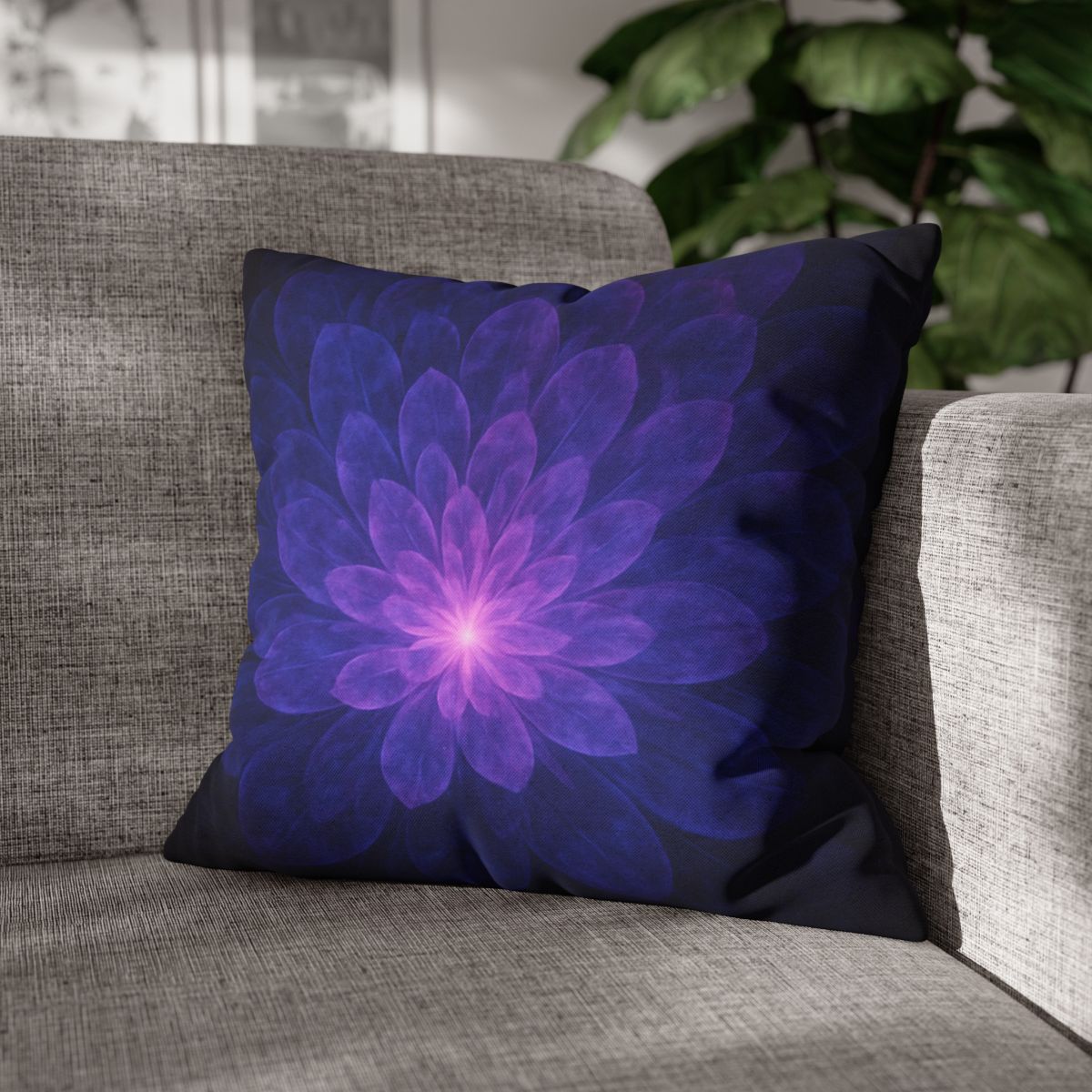 Nebula Petal Radiance stylish decorative pillowcases