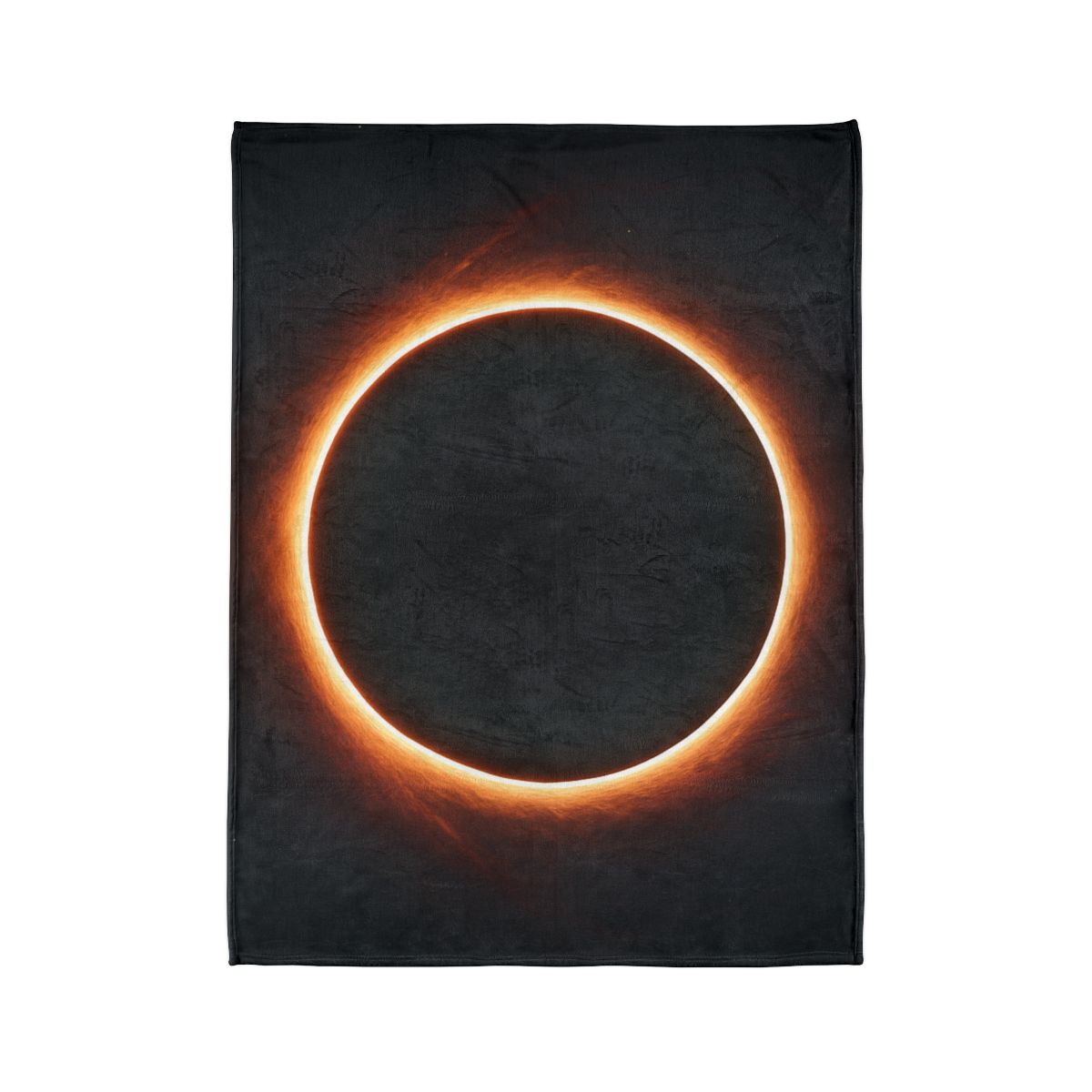 Dark Horizon Singularity Glow decorative home blankets