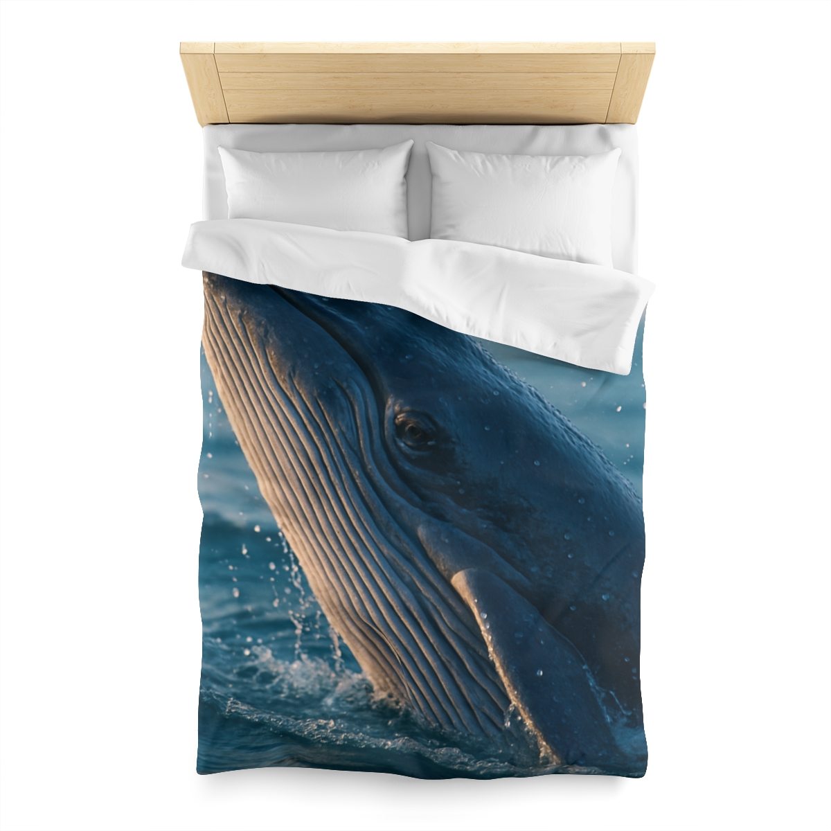 Ocean Song Blue Whale soft comforter duvets