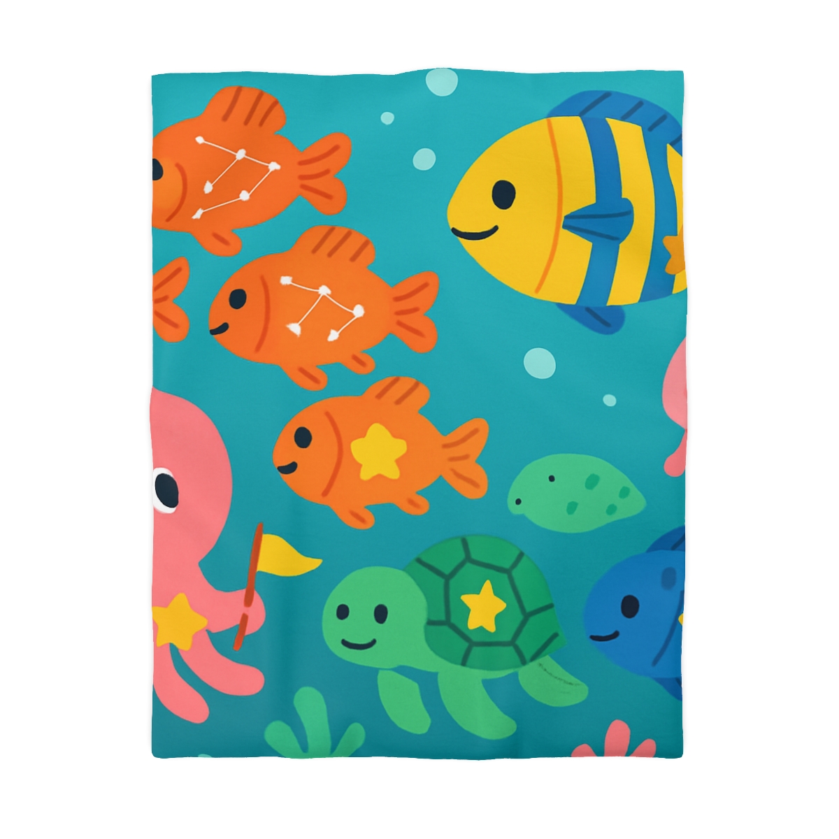 Underwater Galaxy Parade warm winter duvets