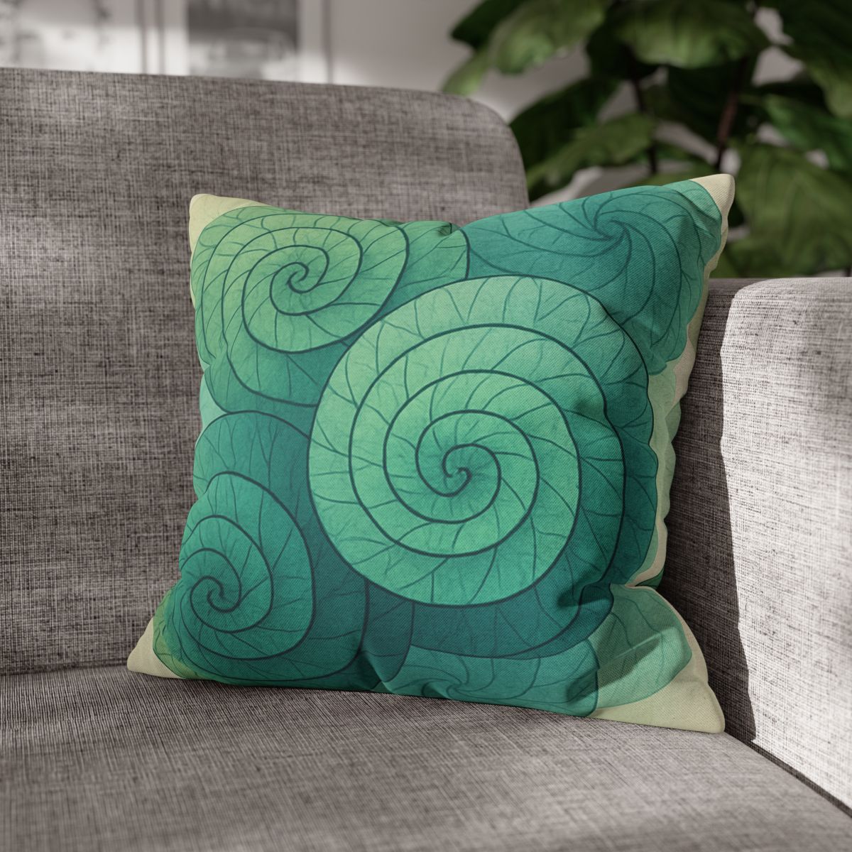 Vein Spiral Canopy personalized pillow covers