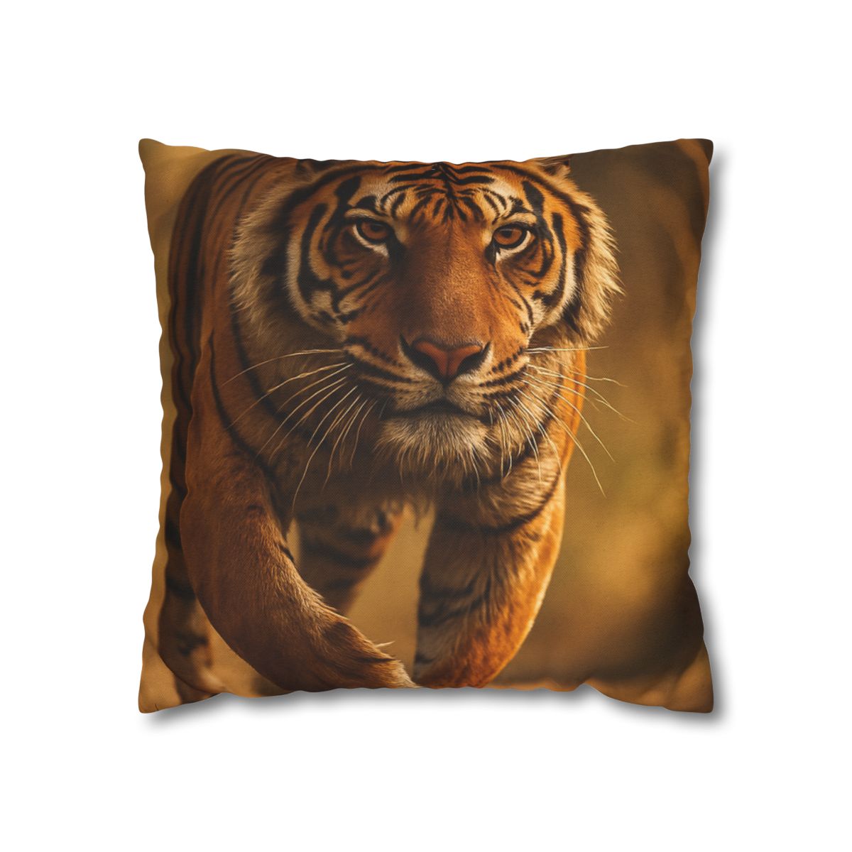 Crimson Stride Tiger custom pillow cases