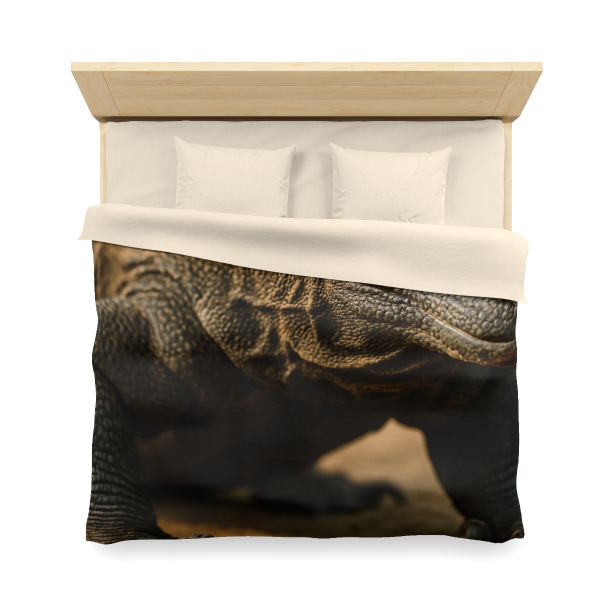 Ancient Sentinel Komodo Dragon unique patterned duvets