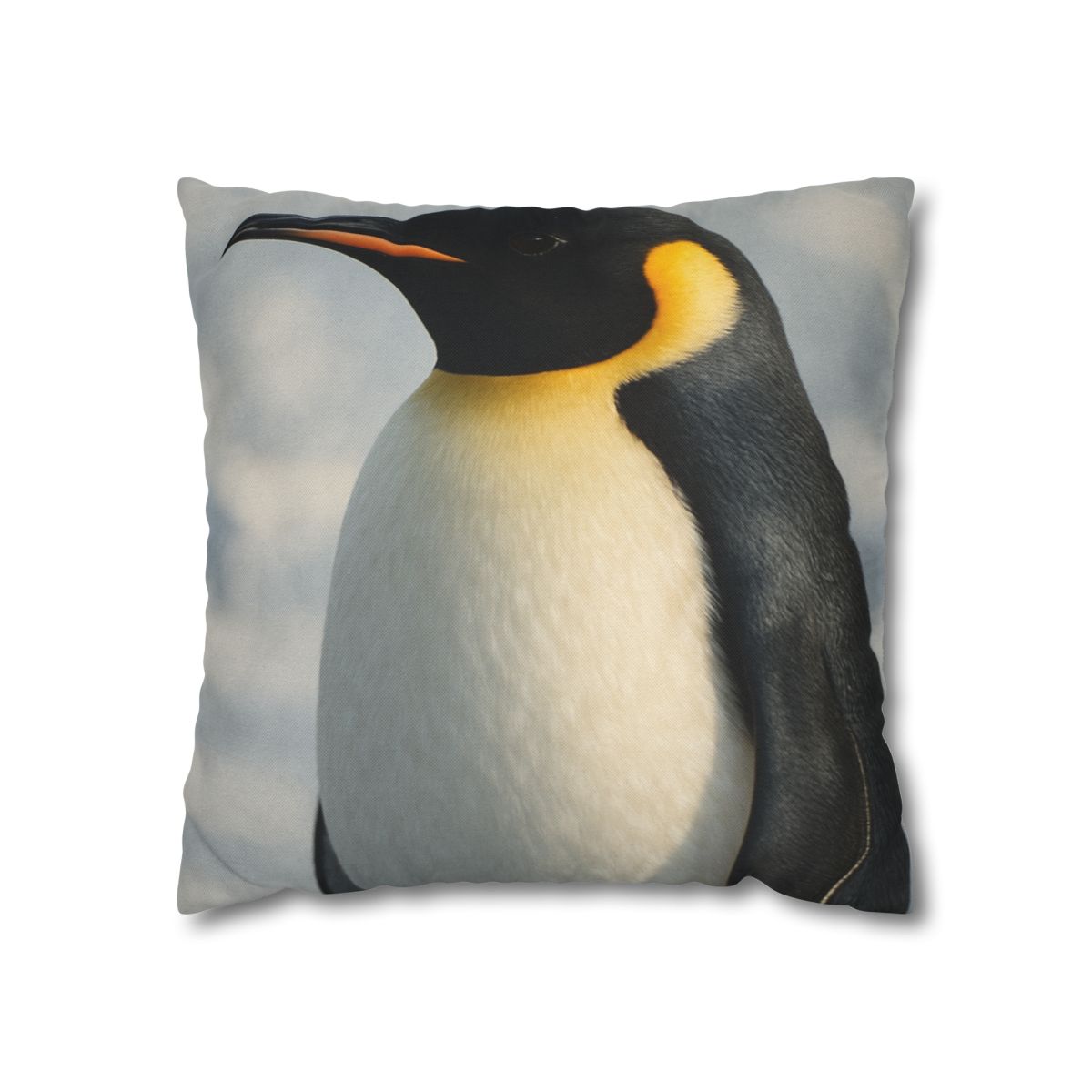 Aurora Drift Emperor Penguin comfortable bedding pillow covers